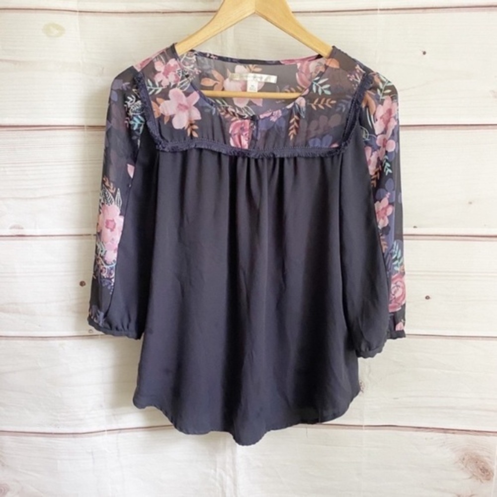 Lauren Conrad Floral Top